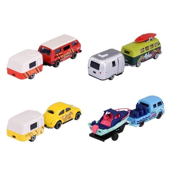 Đồ Chơi Xe Mô Hình Majorette Vw The Originals Trailer Asst., 4-Asst 212055007