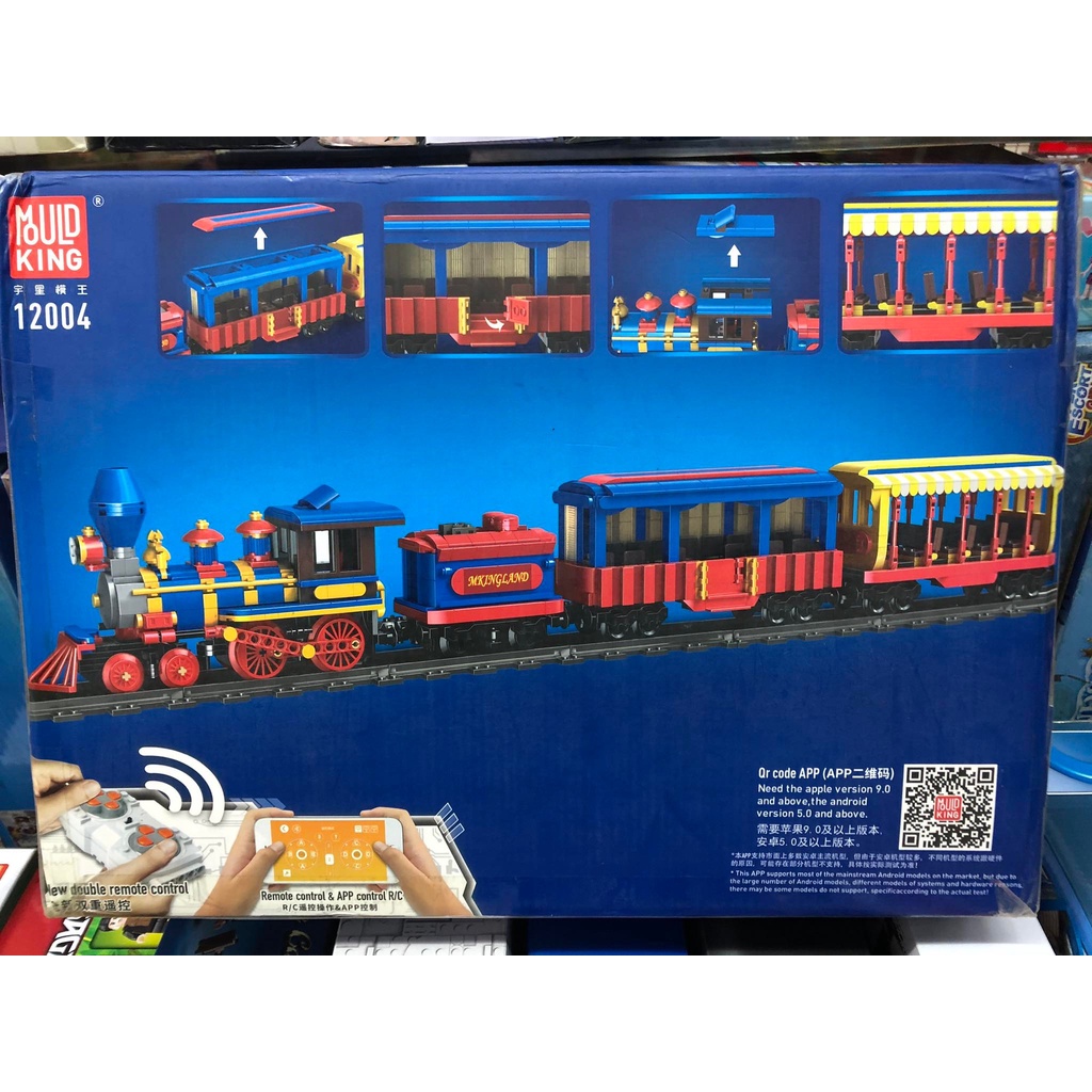 Đồ Chơi Lắp Ráp Chuyến Tàu Tới Thế Giới Cổ Tích- Mouldking 12004