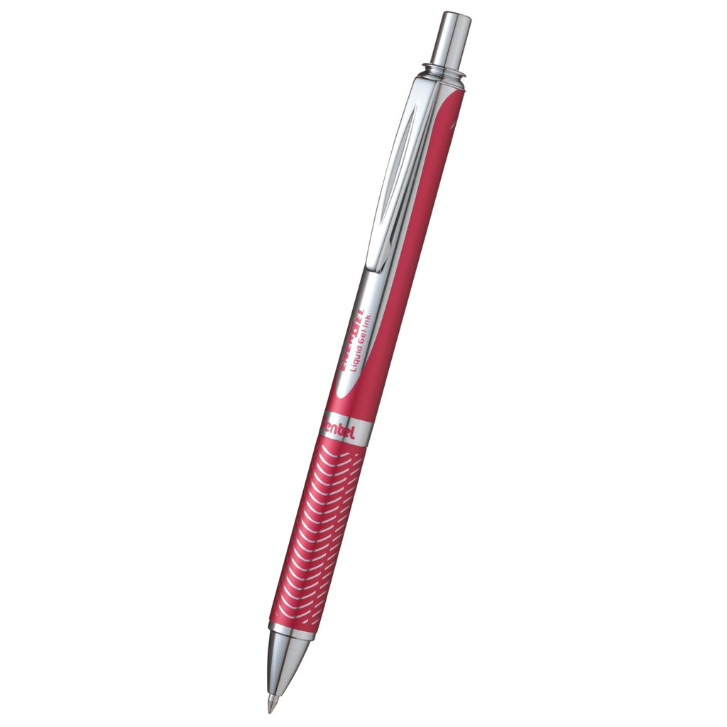 Bút Ký Pentel BL407B-C Mực Xanh, Thân Đỏ