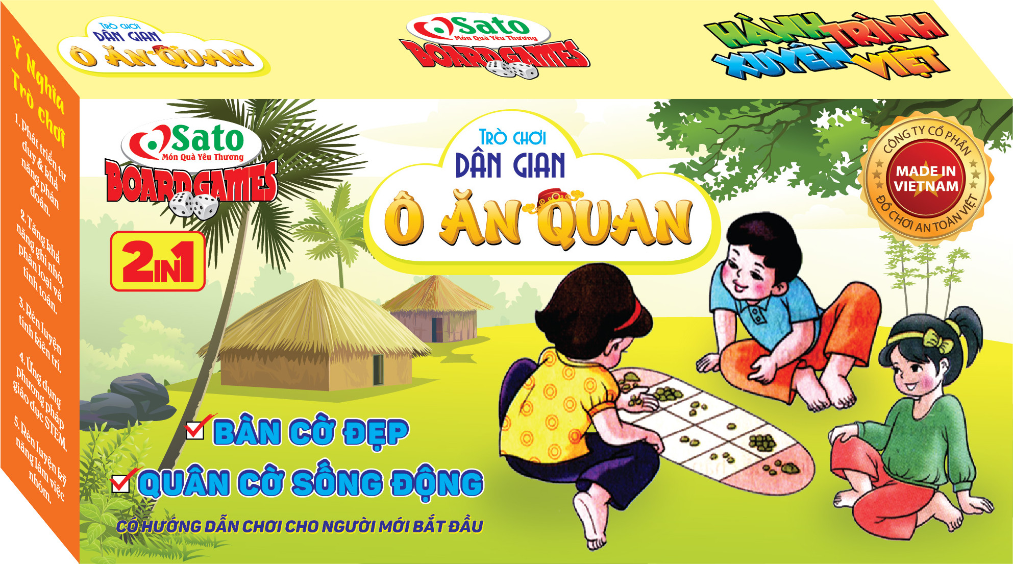Cờ Ô Ăn Quan Sato 037