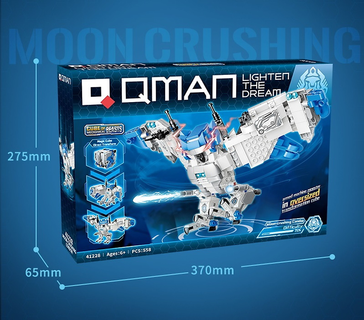 Đồ Chơi Xếp Hình Qman 41228: Kền Kền