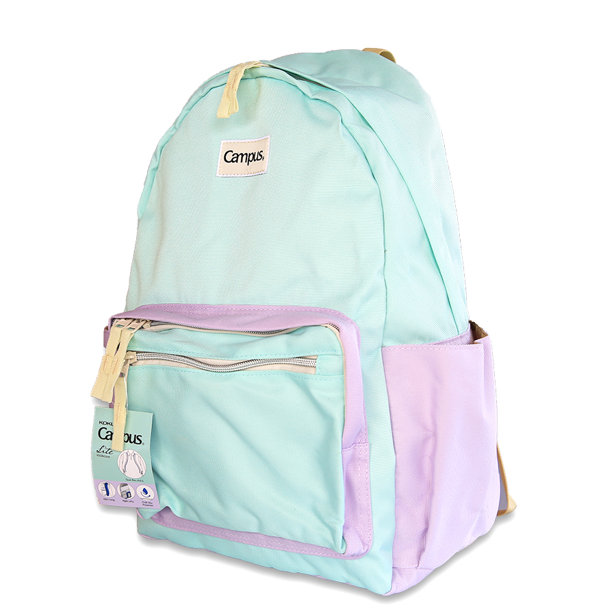 Ba Lô Campus BLHS SCB-2C-GR 8628 Màu Xanh Ngọc
