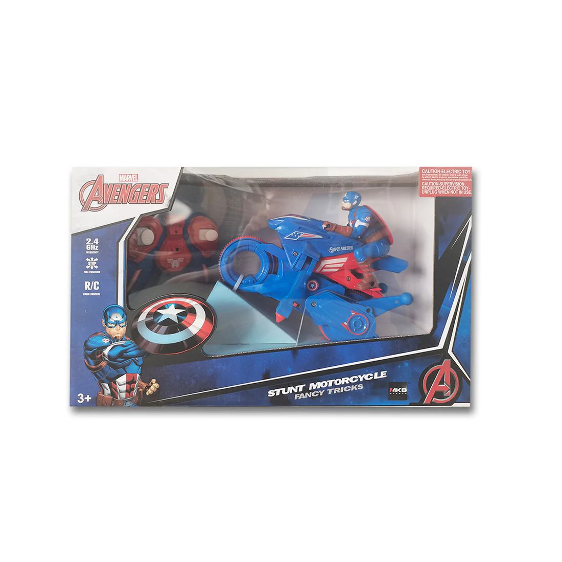 Đồ Chơi Siêu Xe Captain America Điều Khiển Từ Xa MM5588-641-04