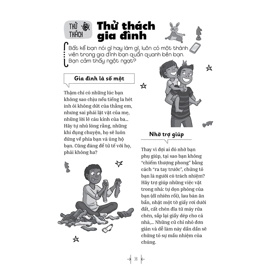 Kỹ Năng Sống Dành Cho Học Sinh - Mẹo Cực Hay - Con Trai "Nâng Cấp" Bản Thân