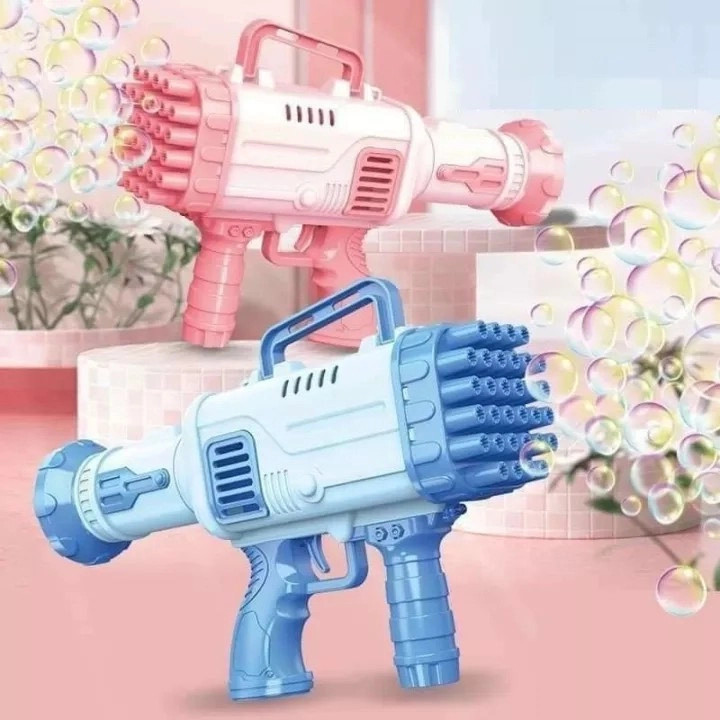 Máy Phun Bong Bóng 45 Nòng Tự Động Dùng Pin 6472