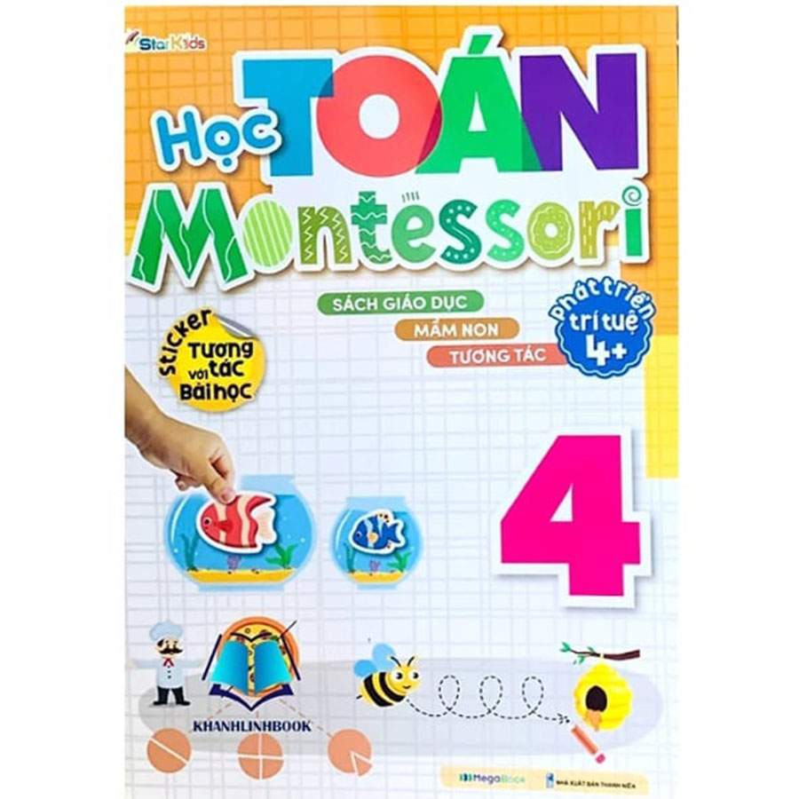 Học Toán Montessori Phát Triển Trí Tuệ 4+ Tập 4