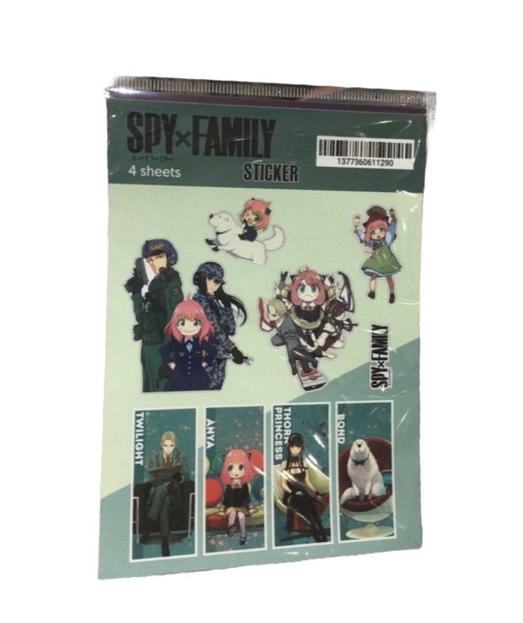 Sticker Set 4 Spy X Family