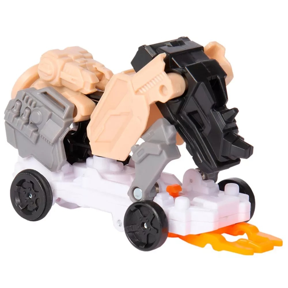 Đồ Chơi Xe Biến Hình Tê Giác Sấm Sét Lightning Rhino - Screechers Wild 4 EU685005