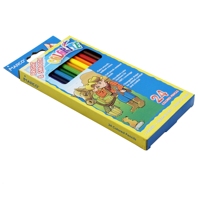 Bộ Bút Chì Màu Marco 24 Màu 1150-24CB