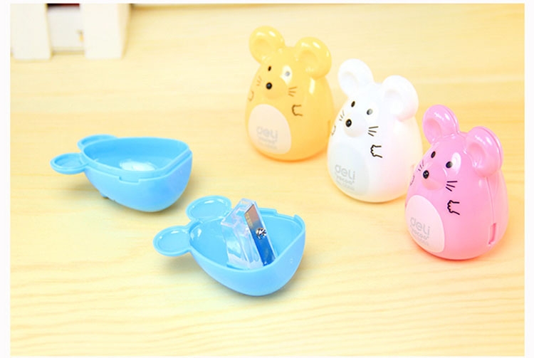 Gọt Bút Chì Mini Hình Con Chuột Deli 0569