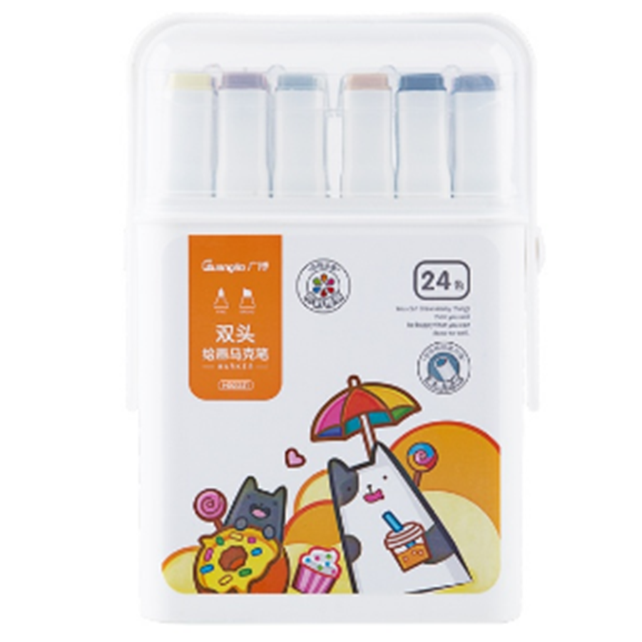 Bút Màu Guangbo Art Marker 24 Màu BH02221