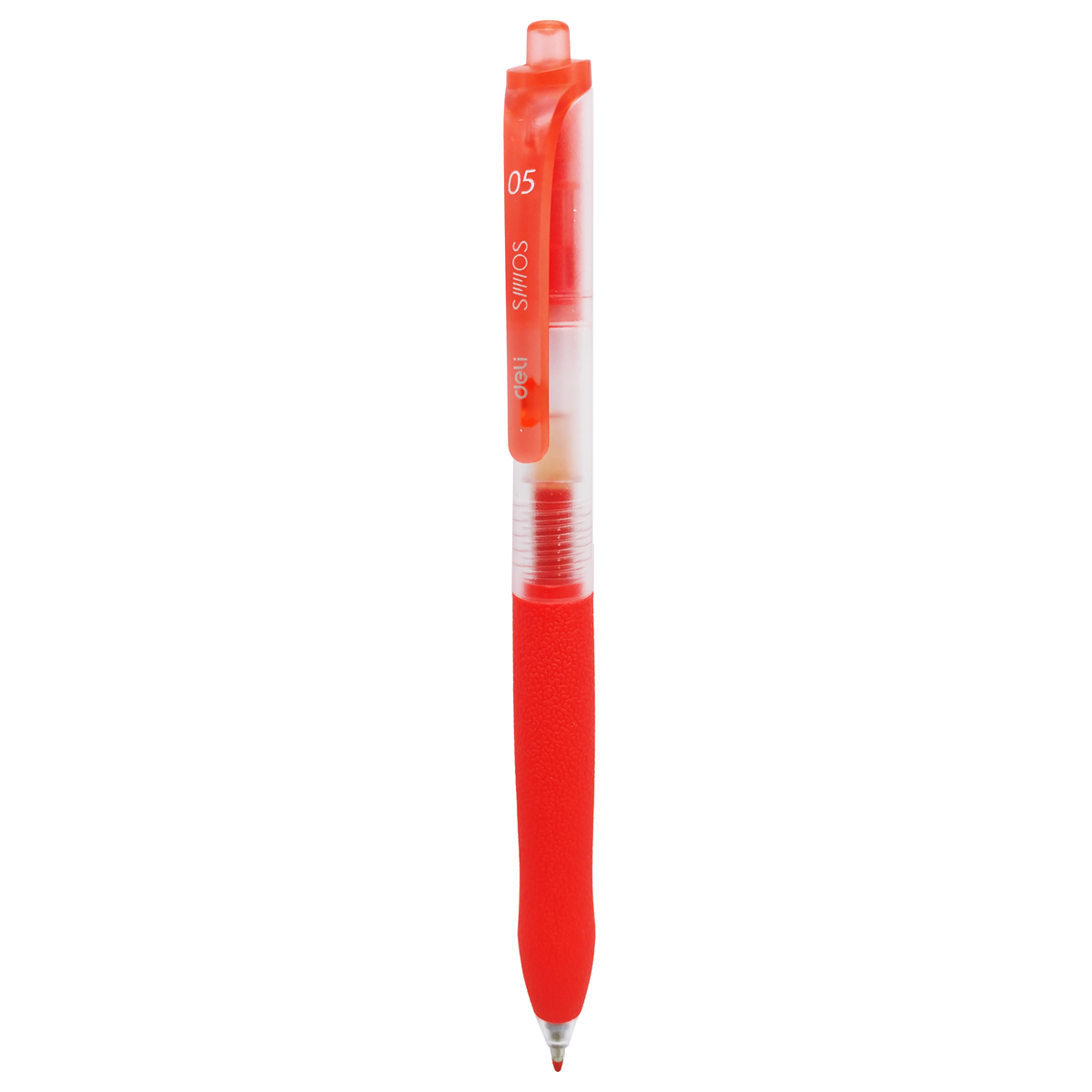 Bút Gel Siêu Trơn Deli EG075-RD 0.5mm Màu Đỏ