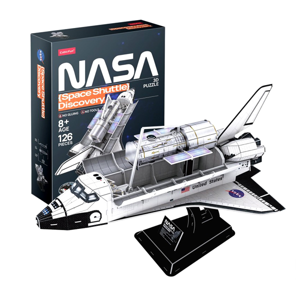 Đồ Chơi Trẻ Em Xếp Hình 3D Nasa: Tàu Con Thoi Discovery DS1057H