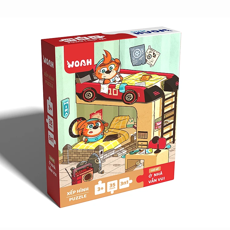 Đồ Chơi Xếp Hình Puzzle Mato - Ở Nhà Vẫn Vui