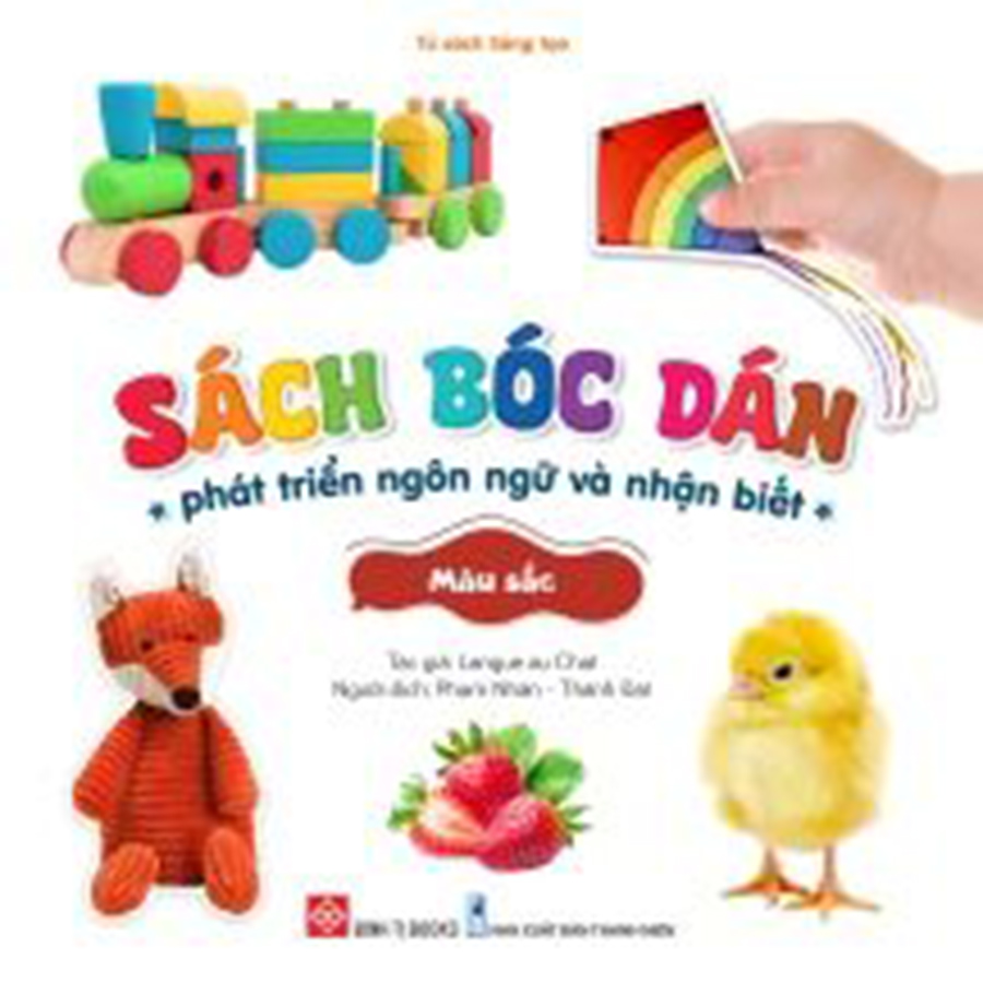 Sách Bóc Dán Phát Triển Ngôn Ngữ Và Nhận Biết - Màu Sắc