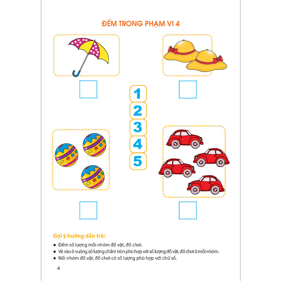 Các Hoạt Động Giúp Bé Làm Quen Với Toán (Dành Cho Trẻ Lớp Mẫu Giáo Ghép)