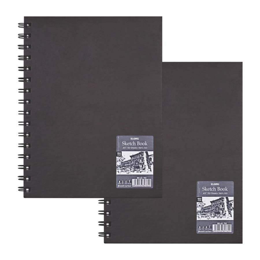Sổ Vẽ A5 K.Long 762 Sketchbook 50 Tờ