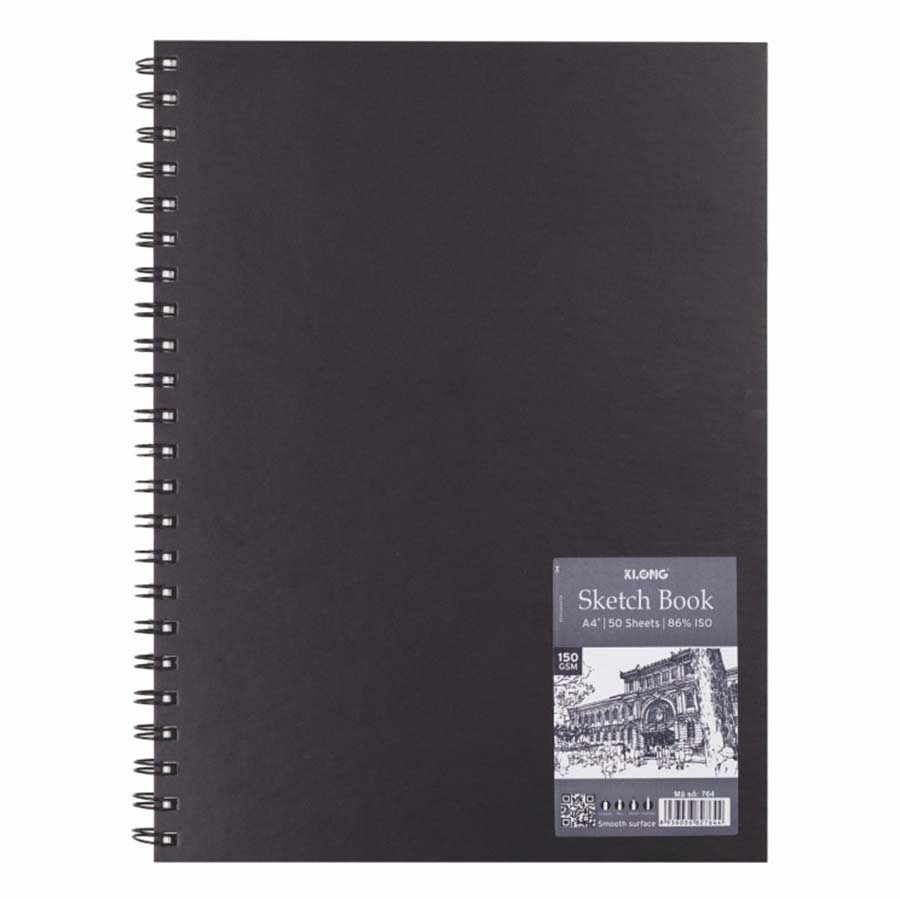 Sổ Vẽ A4 K.Long 764 Sketchbook 50 Tờ