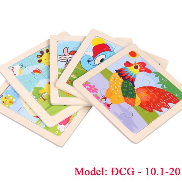 Đồ Chơi Tranh Ghép Hình 2D 9 Miếng ĐCG-10.1-20