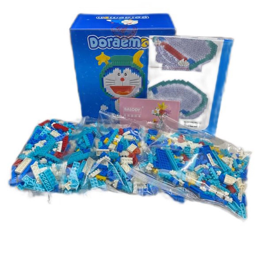 Đồ Chơi Xếp Hình Balody - Mèo Dora 12 Cung Hoàng Đạo (Thiên Bình) 7769