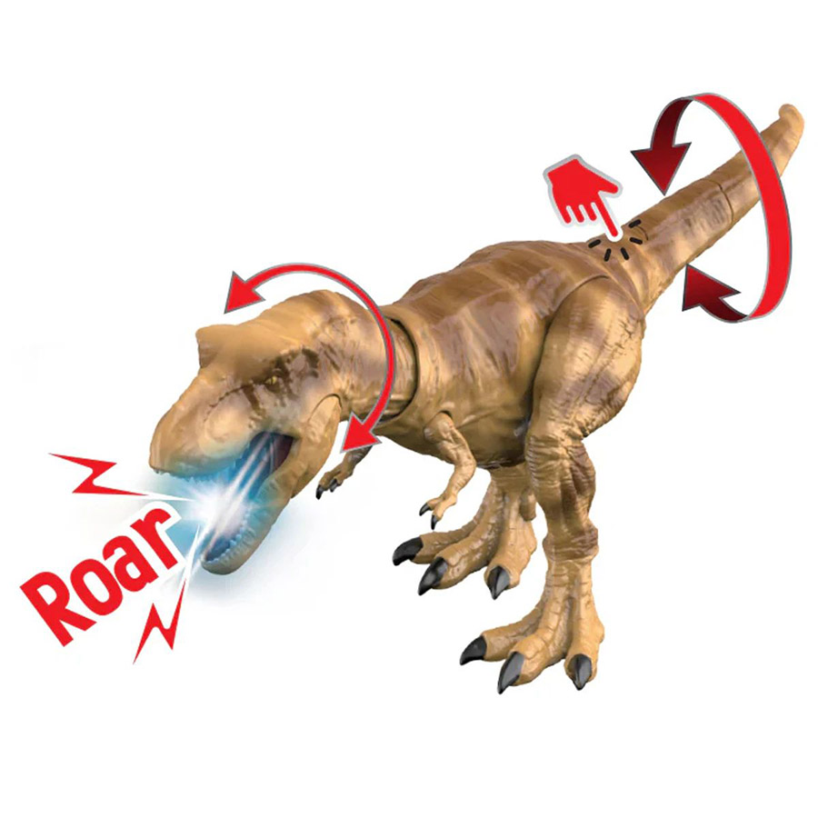 Đồ Chơi Lắp Ráp Diy Xe Công Trình Và Khủng Long T-Rex Có Đèn VT101C