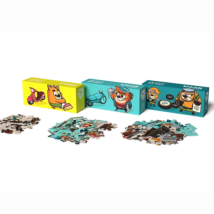 Đồ Chơi Xếp Hình Puzzle Mato - Tiệm Sửa Xe Bá Đạo
