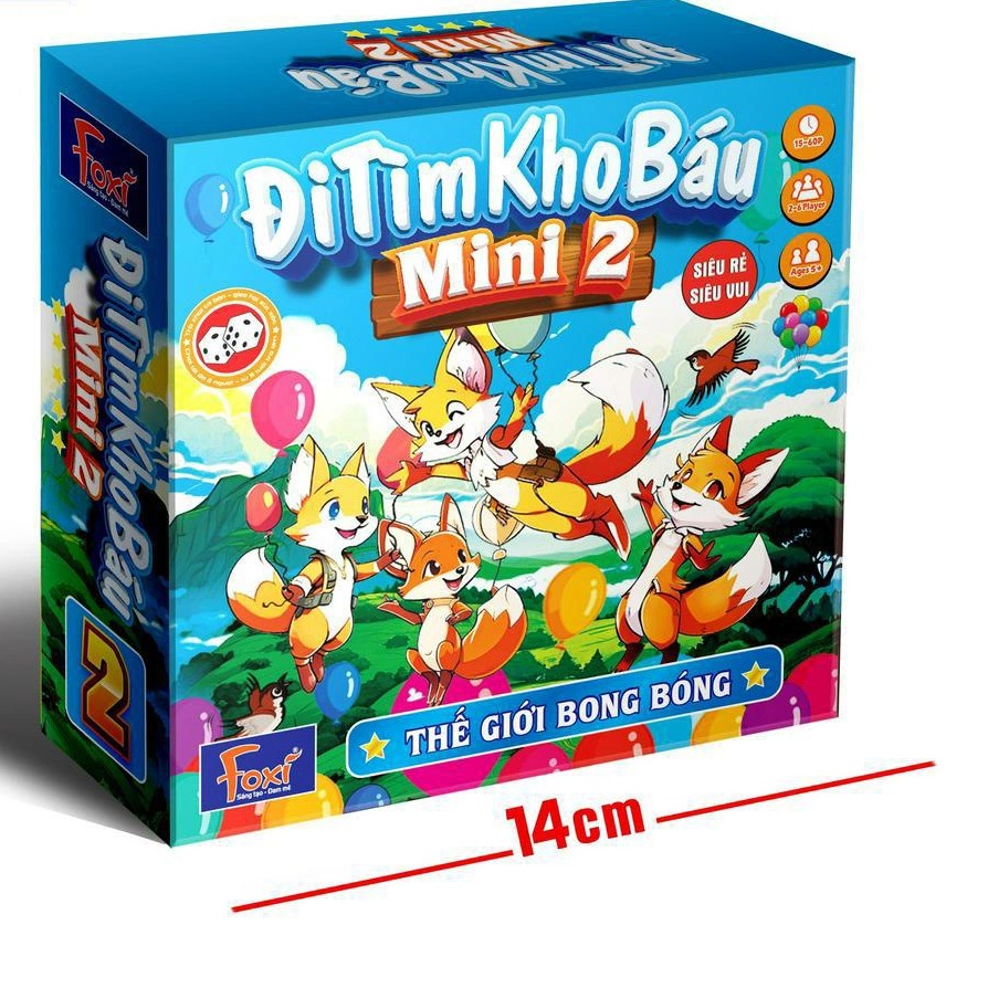 Đồ Chơi Foxi Cờ Xúc Xắc - Đi Tìm Kho Báu Mini 2