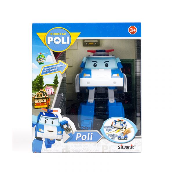 Đồ Chơi Robot Biến Hình Xe Cảnh Sát Poli Có Chạy Trớn & Ánh Sáng 83094