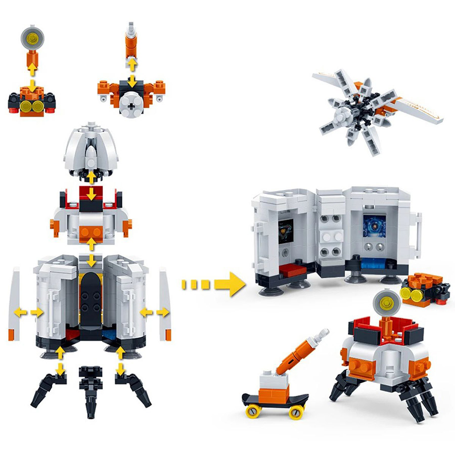 Đồ Chơi Lắp Ráp Tàu Thăm Dò Vũ Trụ - Space Probe