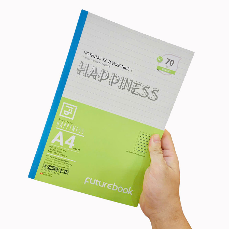Sổ MC Happiness A4 200 Trang MC484