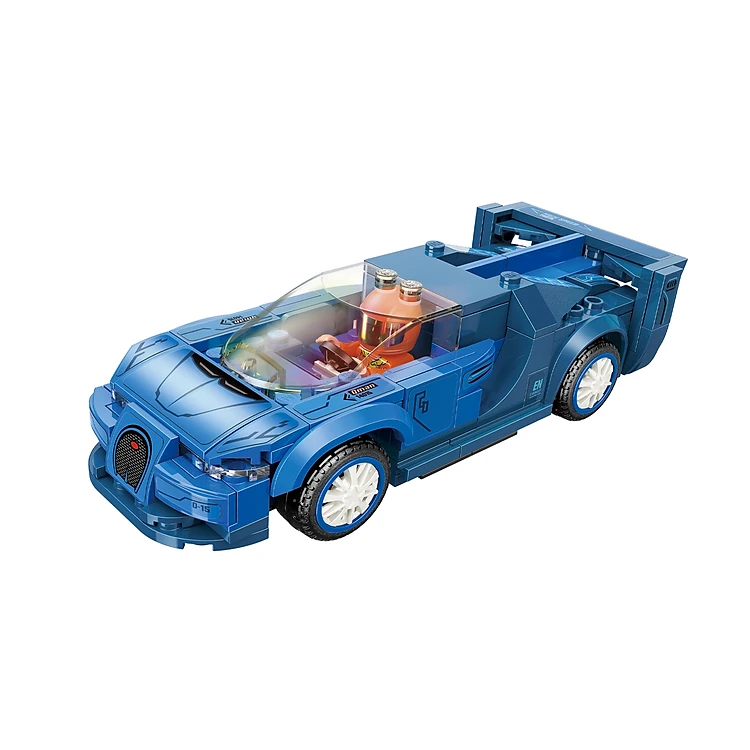 Đồ Chơi Xếp Hình Qman 14015: Xe Đua GT-16