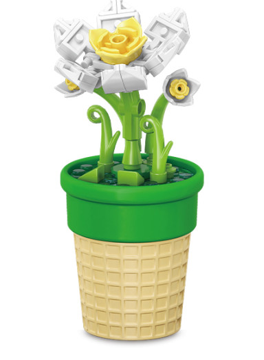 Đồ Chơi Xếp Hình Lắp Ráp Hoa Bên Nhau Trọn Đời Moyu-87075