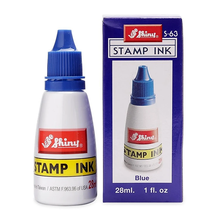 Mực dấu Shiny Màu Xanh