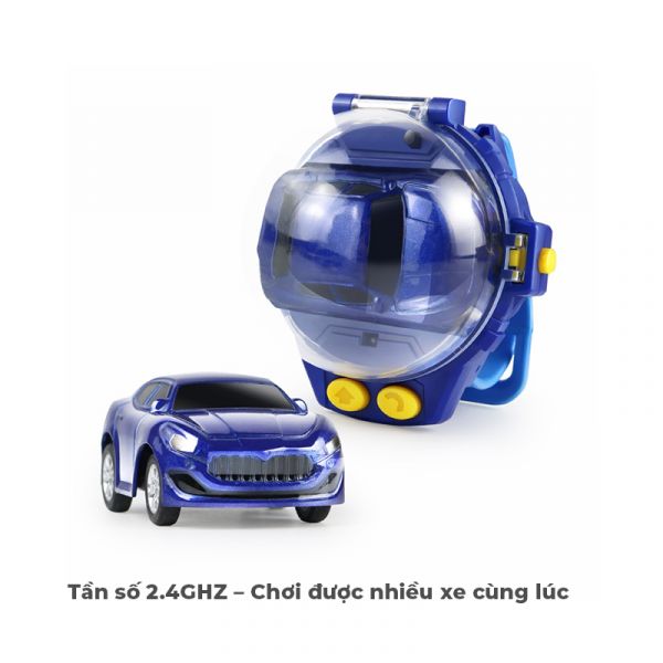 Đồ Chơi Đồng Hồ Điều Khiển Xe Ô Tô Mini Siêu Tốc Độ 8680