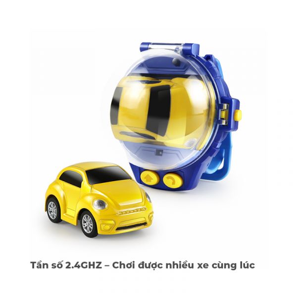 Đồ Chơi Đồng Hồ Điều Khiển Xe Ô Tô Mini Siêu Tốc Độ 8680