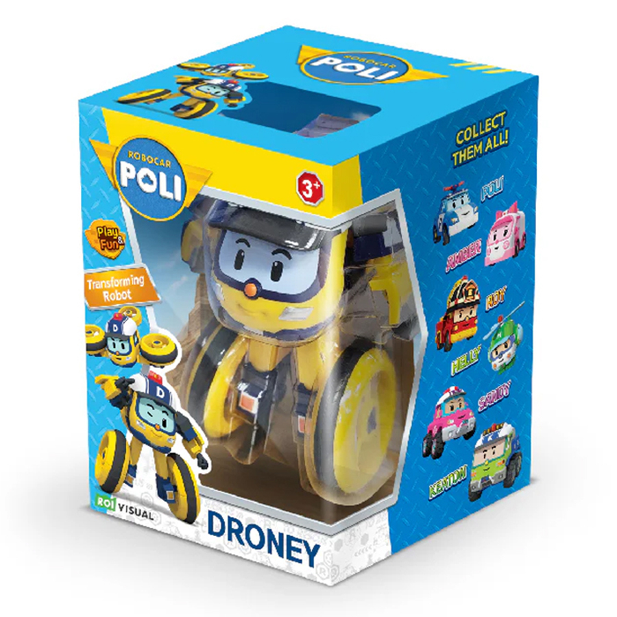 Đồ Chơi Robot Biến Hình Máy Bay Cứu Hộ Droney - Robocar Poli MRT0656