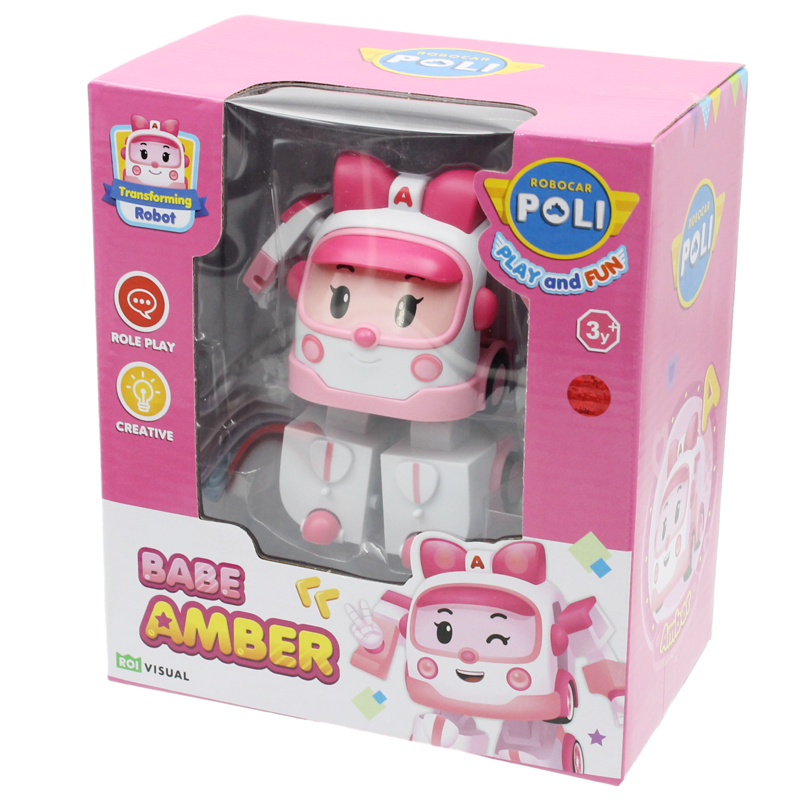 Đồ Chơi Robot Biến Hình Xe Cứu Thương Babe Amber ZR917