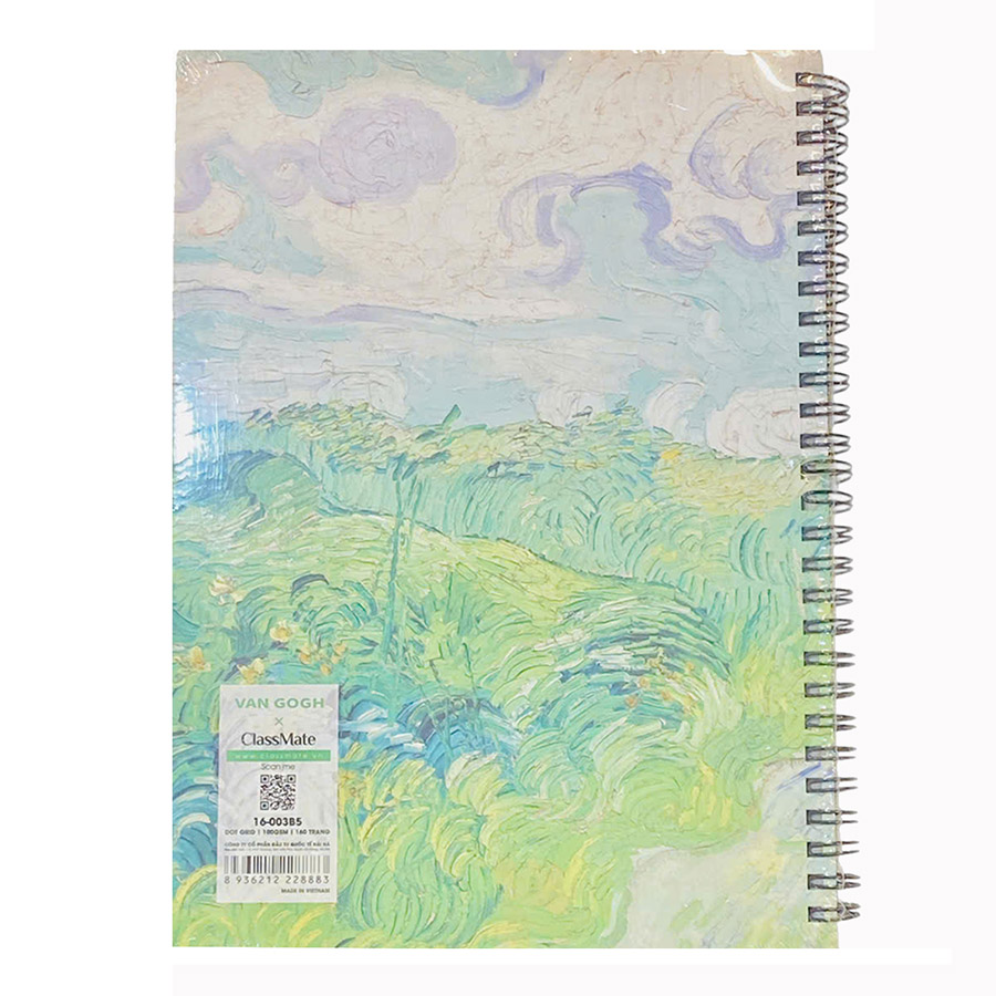 Sổ Lò Xo Đôi - Kẻ Chấm Dot Gird B5 160 Trang 100 Gsm LB5-16-003