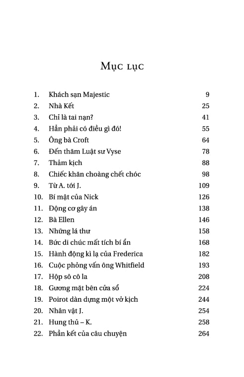 Hiểm Họa Ở Nhà Kết - Agatha Christie