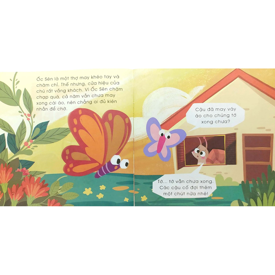 Bé Tập Kể Chuyện - Họa Sĩ Ốc Sên