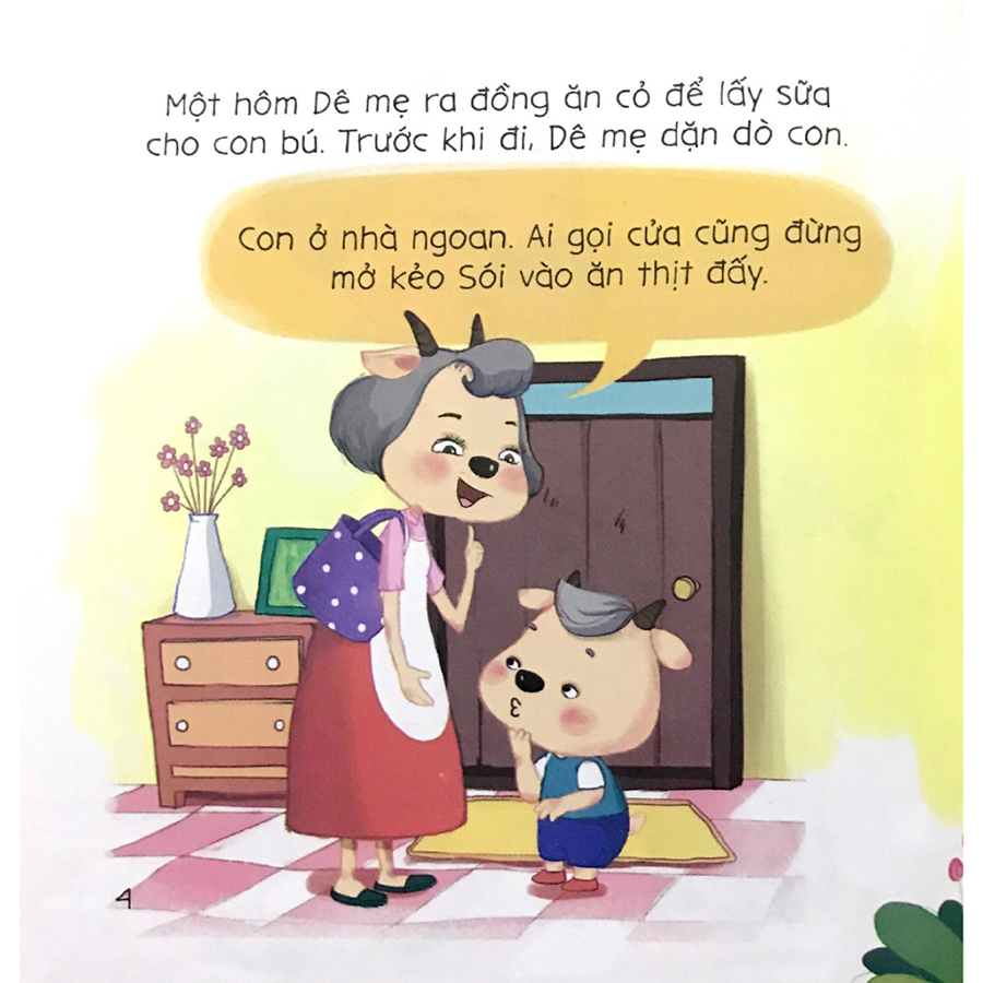 Bé Tập Kể Chuyện - Dê Con Nhanh Trí