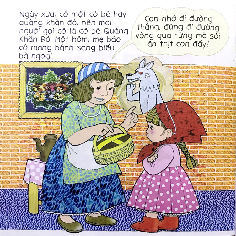 Bé Tập Kể Chuyện - Cô Bé Quàng Khăn Đỏ