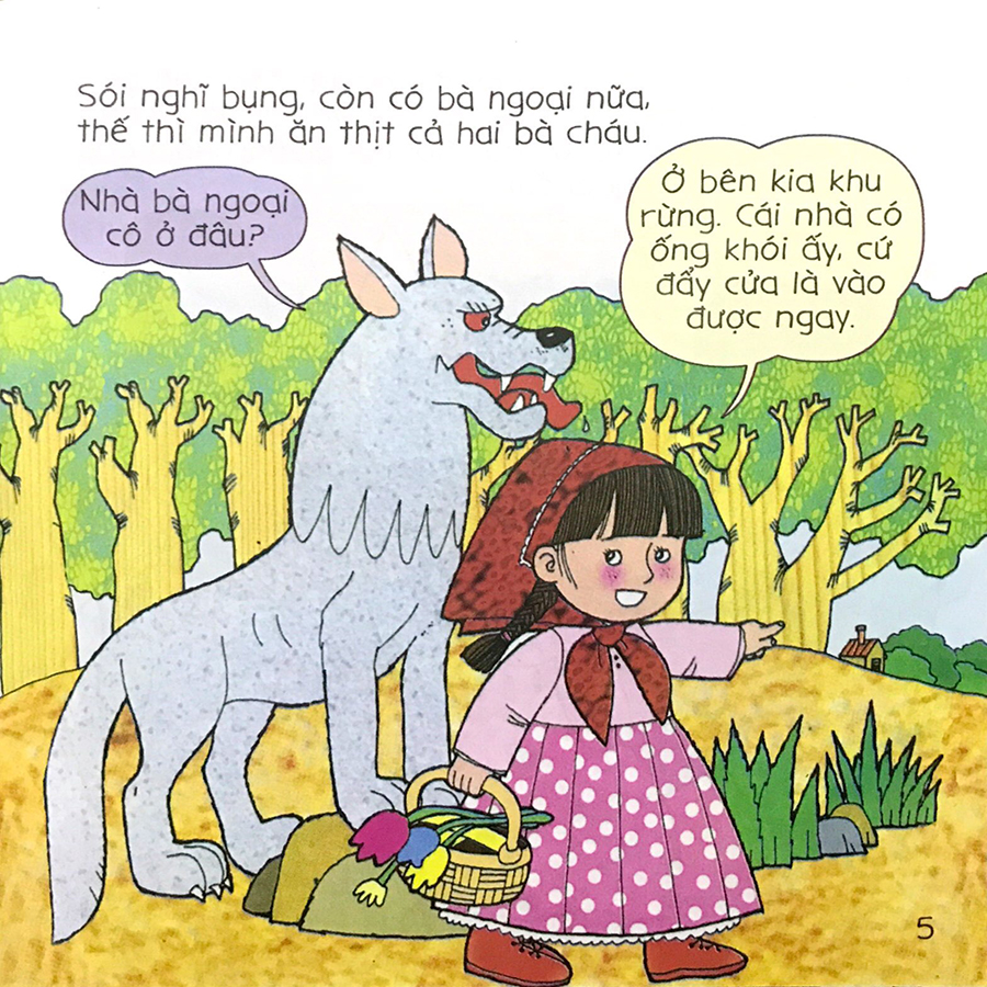 Bé Tập Kể Chuyện - Cô Bé Quàng Khăn Đỏ