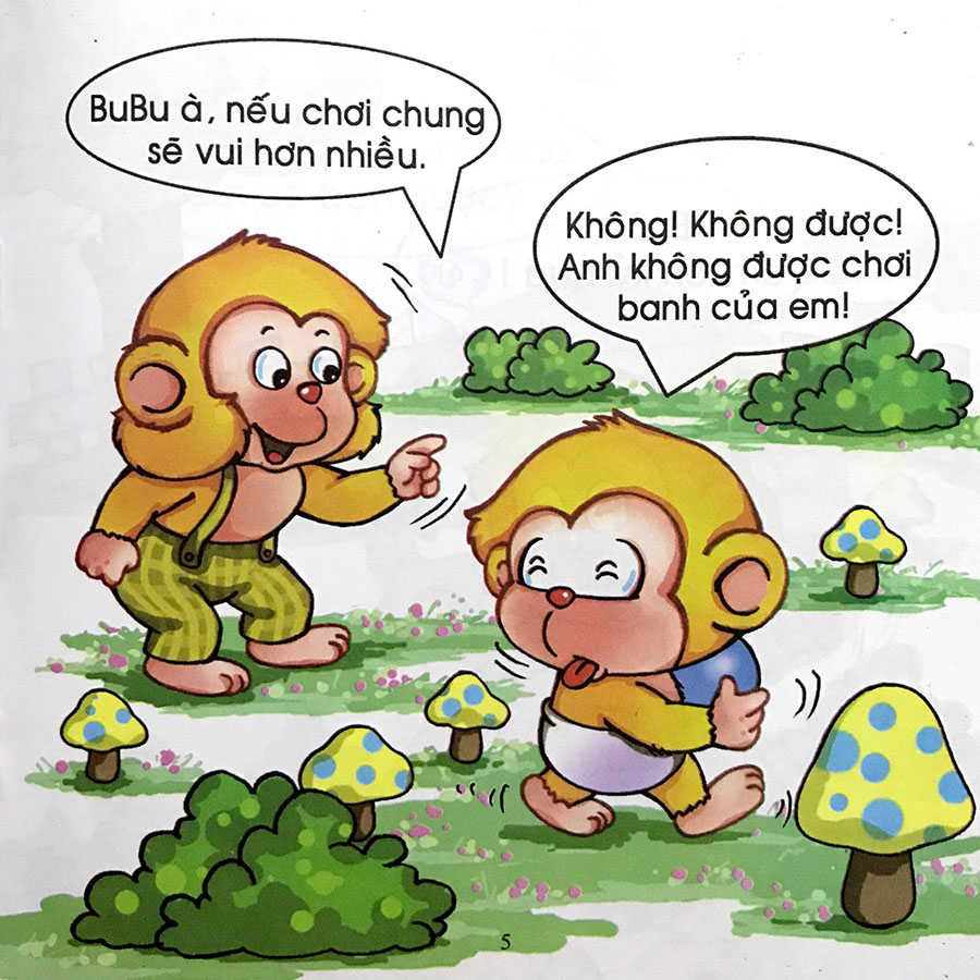 Bé Học Lễ Giáo Tập 5 - BuBu Ích Kỷ