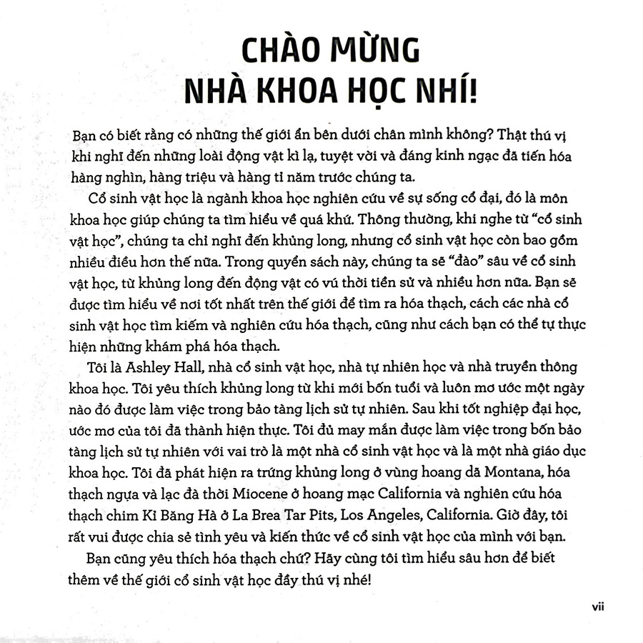 Nhà Khoa Học Nhí - Nghiên Cứu Hóa Thạch - Xương Khủng Long, Động Vật Cổ Đại Và Thời Tiền Sử
