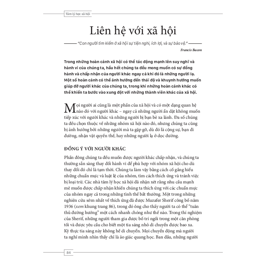Tâm Lý Học Toàn Thư - Tâm Lý Học Xã Hội