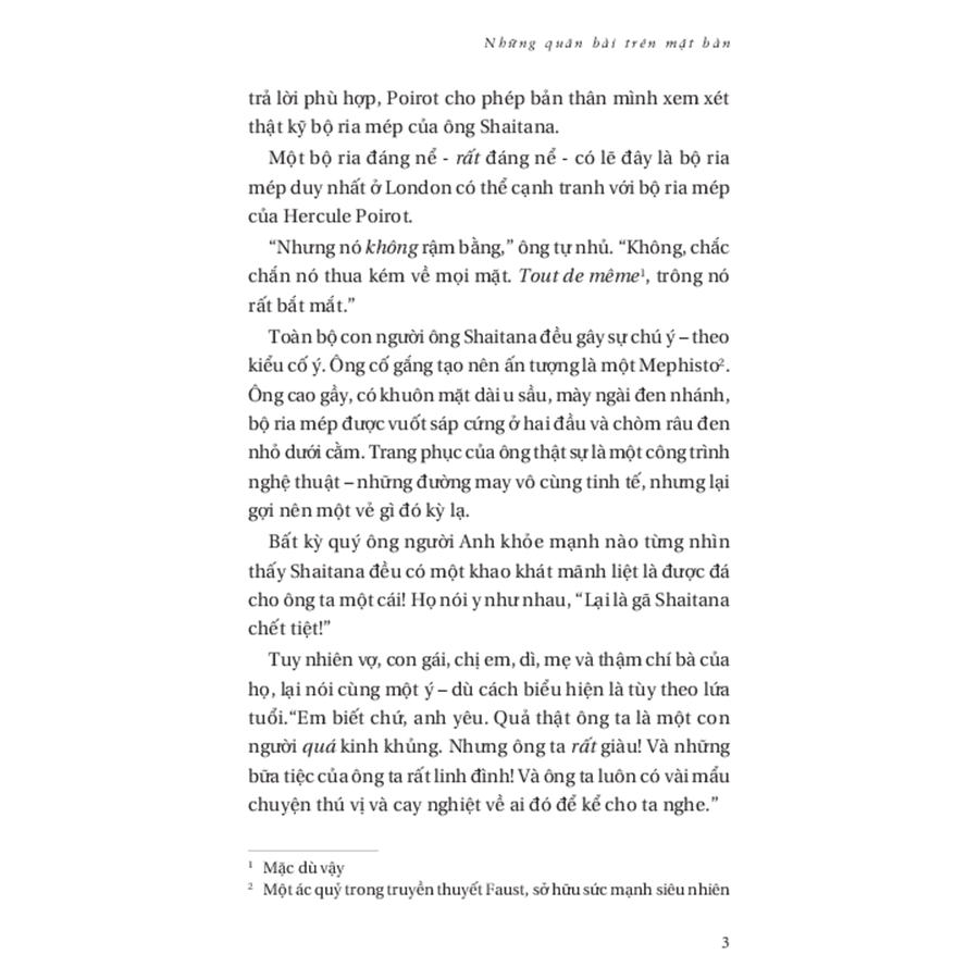 Những Quân Bài Trên Mặt Bàn - Cards On The Table - Agatha Christie