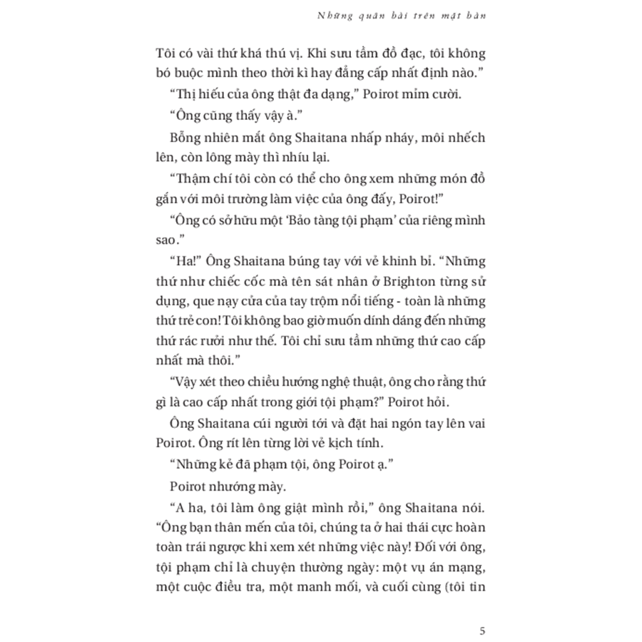 Những Quân Bài Trên Mặt Bàn - Cards On The Table - Agatha Christie