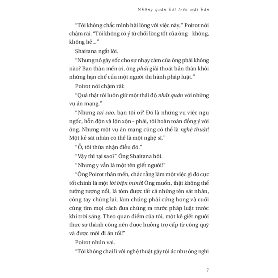 Những Quân Bài Trên Mặt Bàn - Cards On The Table - Agatha Christie