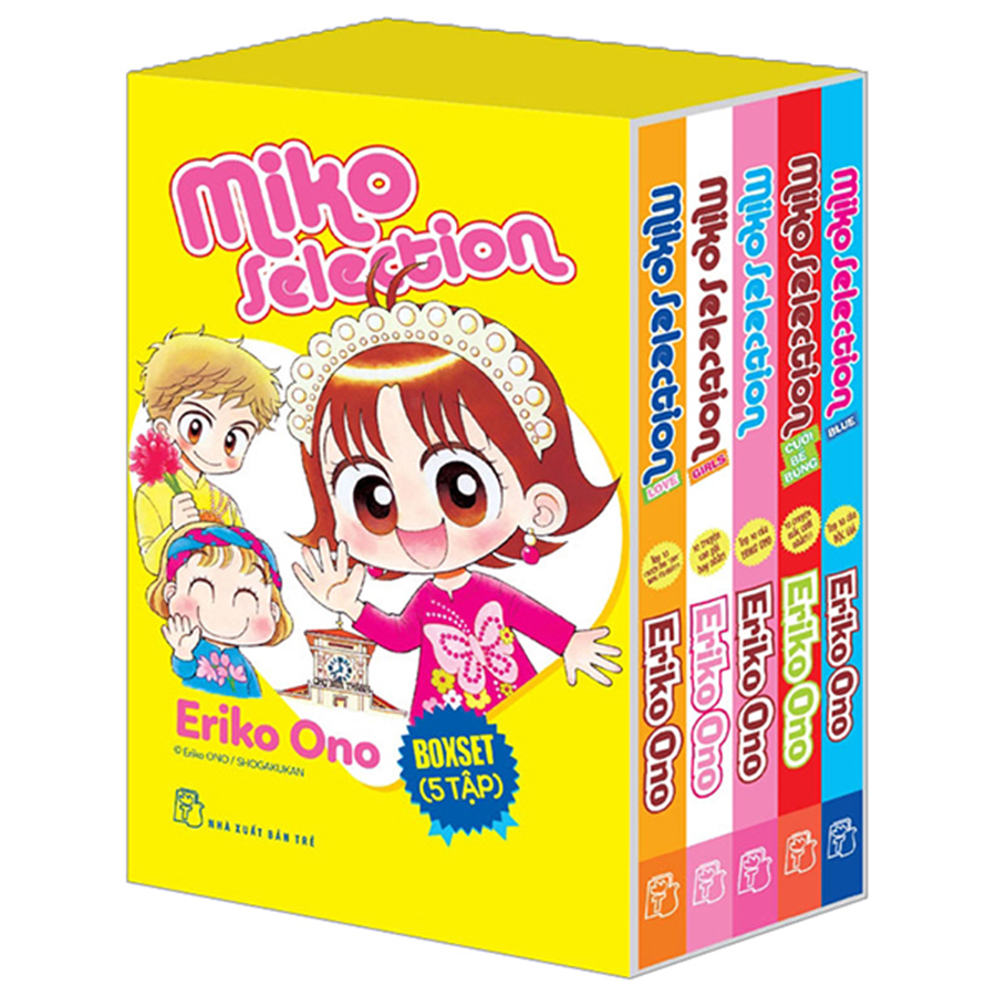 Combo 5 Cuốn Nhóc Miko! Cô Bé Nhí Nhảnh - Miko Selection - Tặng kèm Postcard